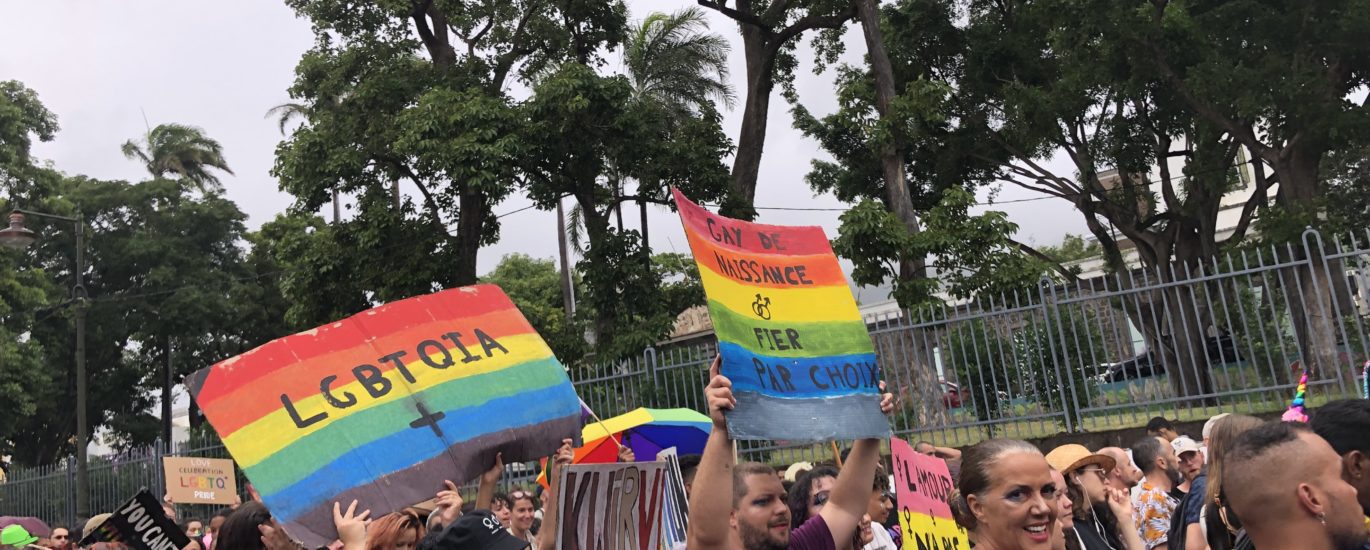 marche des visibilités et fiertés LGBTQIA+ à Saint-Denis