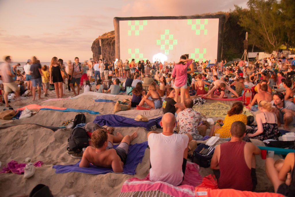 festival du film d'aventure plage de Saint-Gilles