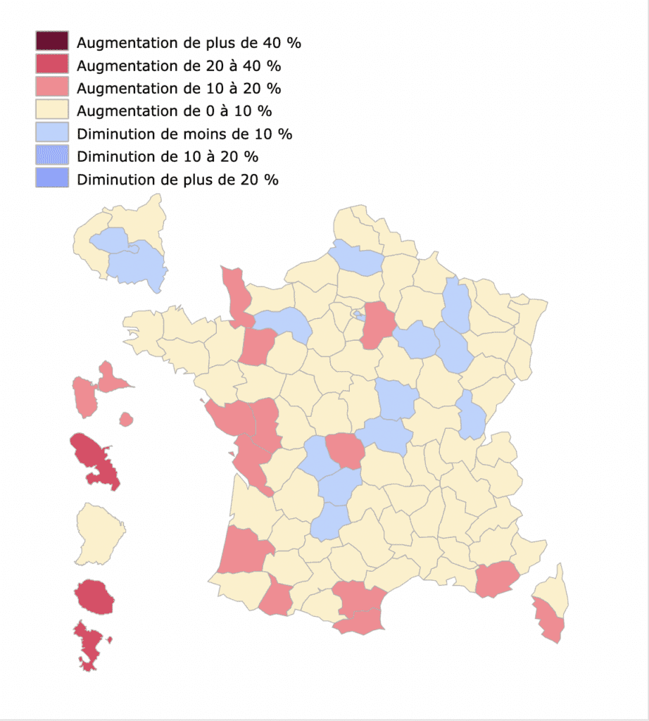 Surmortalité en France