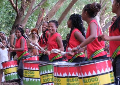 Bloco Malagasy Eau de coco Bel avenir batucada Tuléar Madagascar opus pocus