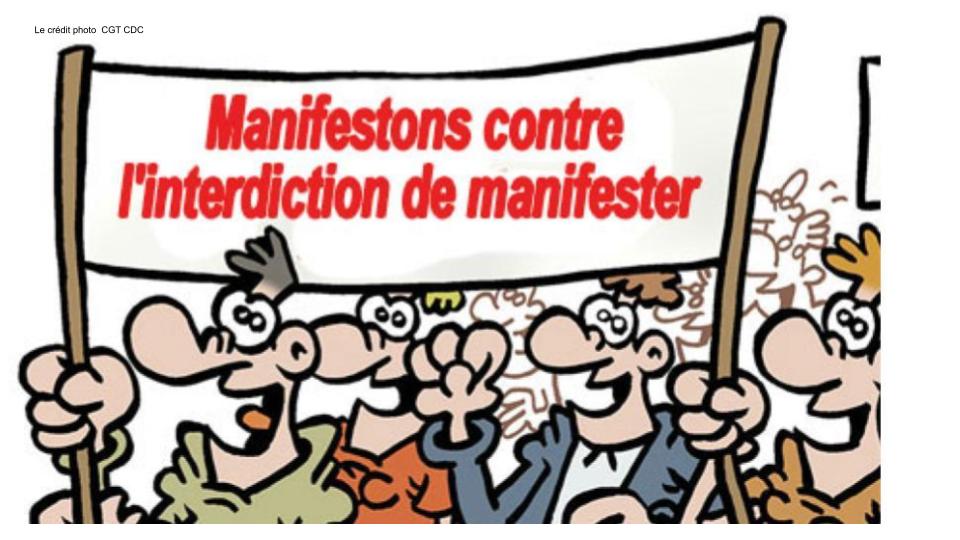 Manifestation interdite