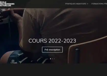 Ecole des musiques actuelles