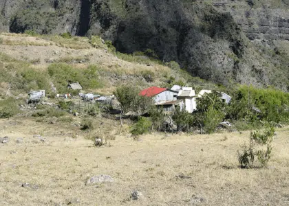 Chez Samuel Hoareau nà la Plaine aux Sables Mafate