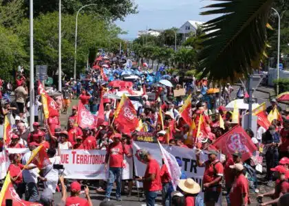 manifestation loi retraites Saint-Pierre mardi 7 février 2022