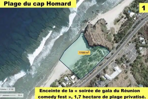 Affaire de la privatisation de la plage de Cap Homard : Lettre au préfet