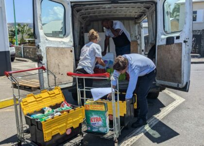 L'association Phenix récupère les invendus chez Carrefour