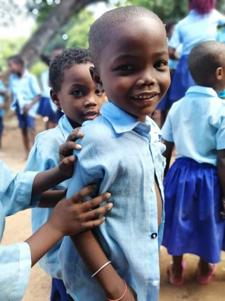 école de Nosy Iranja Madagascar, Anicette Zafimina. photo Jéromine Santo-Gammaire