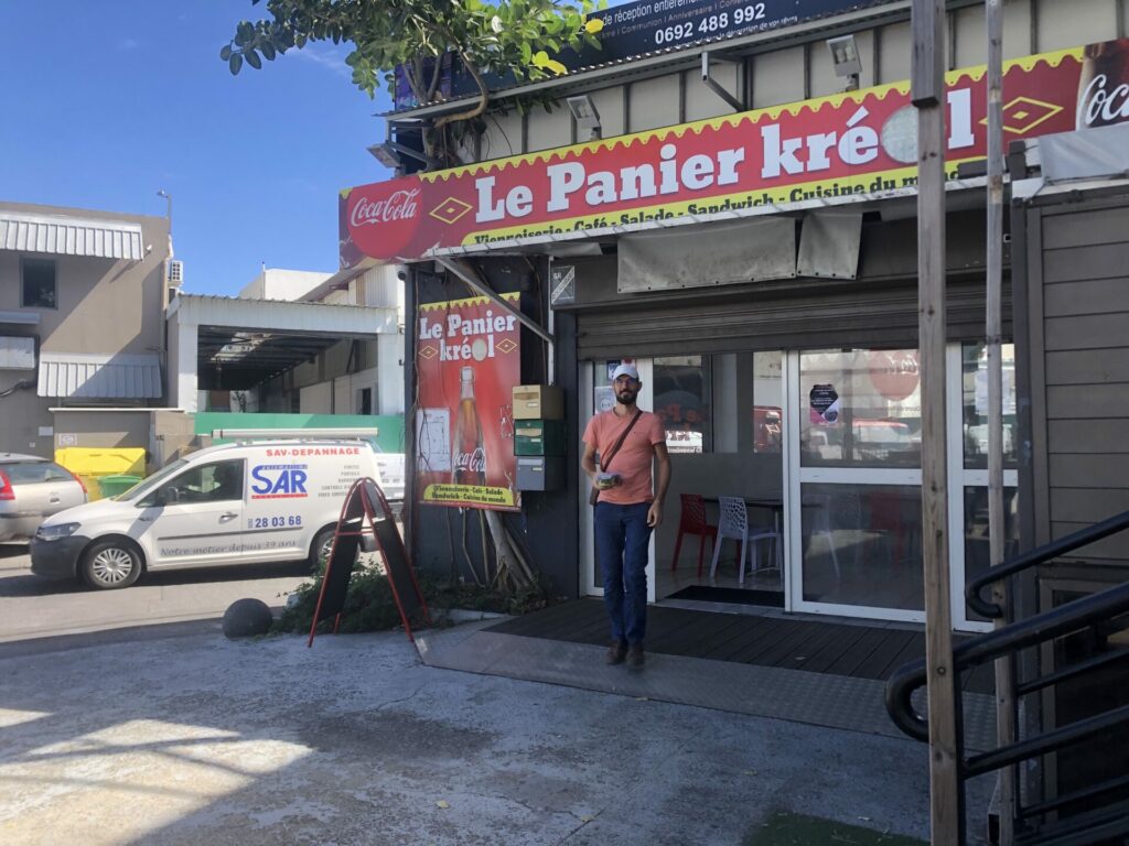 restaurant le panier créole consigne barquettes déchets plastique usage unique Valérie Payet