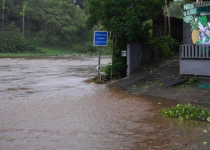 Cyclone Belal à Saint-Pierre