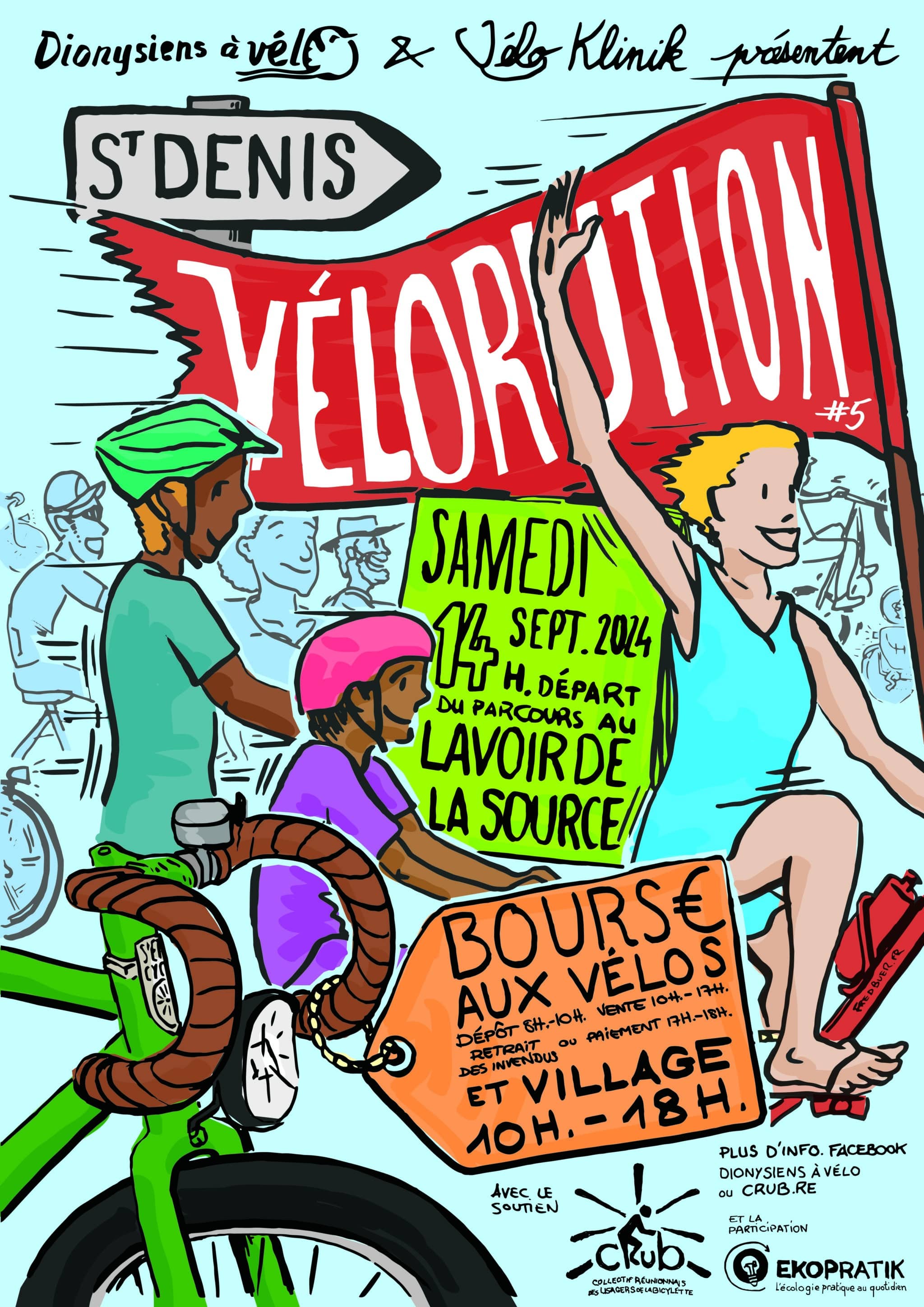 [Vélorution à Saint-Denis] Tous à vélo !