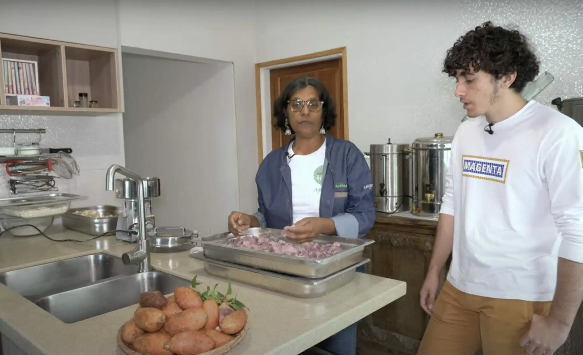 Ecotuto farine de patate mauve Céliane Virasamy