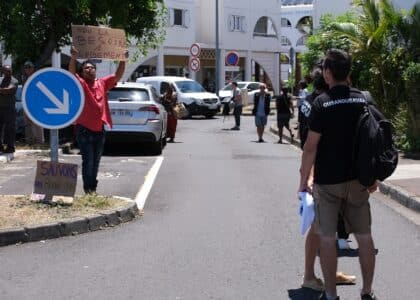 Réunion protège nout savane Emmanuel Séraphin mairie annexe plateau-caillou